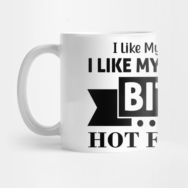 I like my coffee how I like myself, dark bitter and too hot for you by Fun Planet